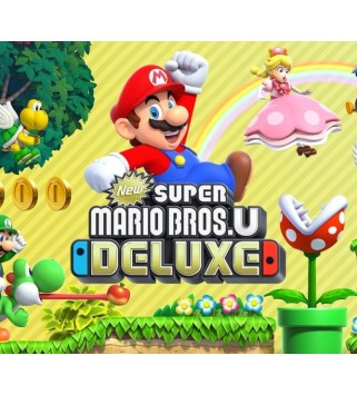 New Super Mario Bros U Deluxe SWITCH Access Nintendo eShop Key GLOBAL